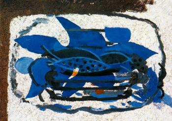Georges Braque : Blue Aquarium